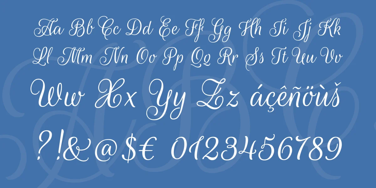 Rouge Script Font preview 3