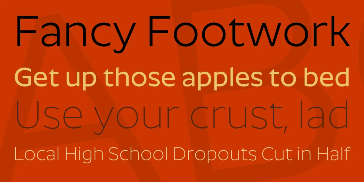 Roundo Font Family preview 2