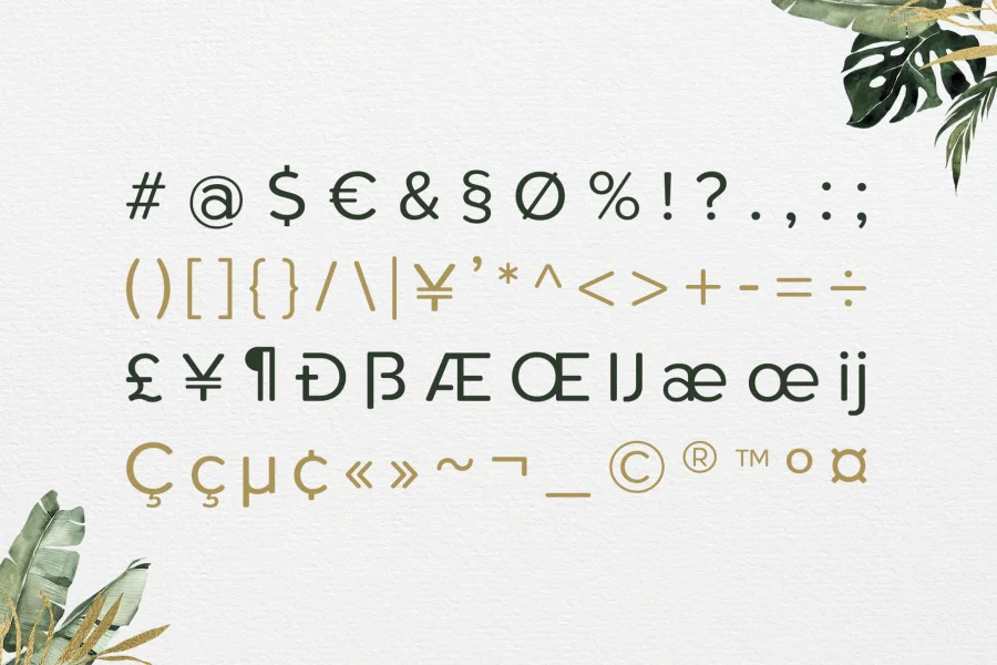 RoundorNonCommercial Font preview 3