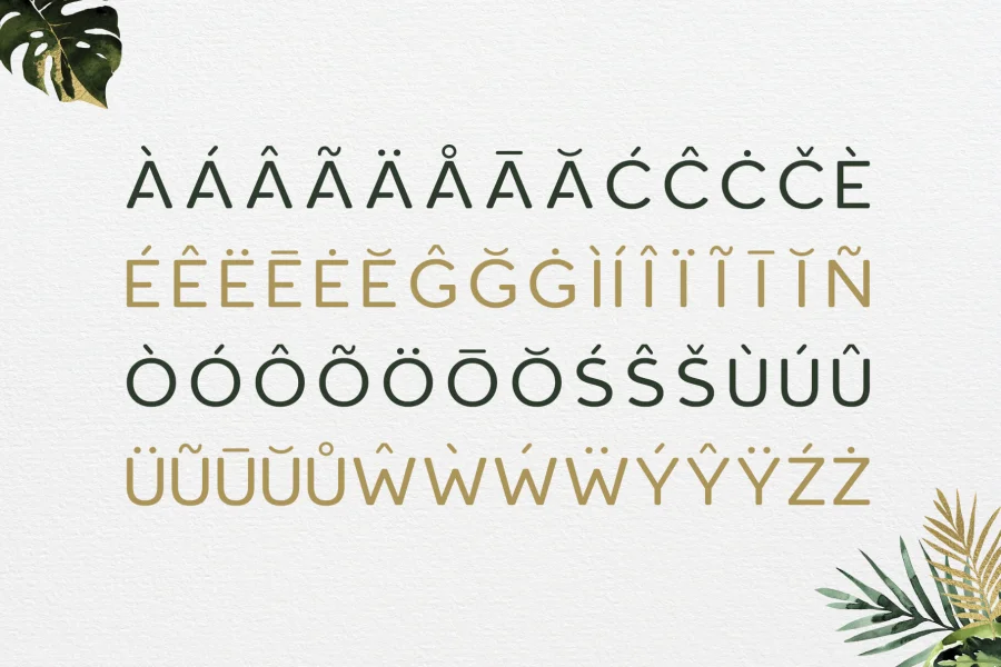 RoundorNonCommercial Font preview 4