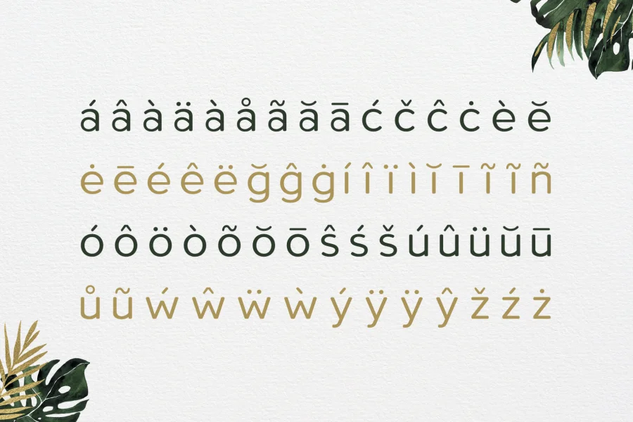 RoundorNonCommercial Font preview 5