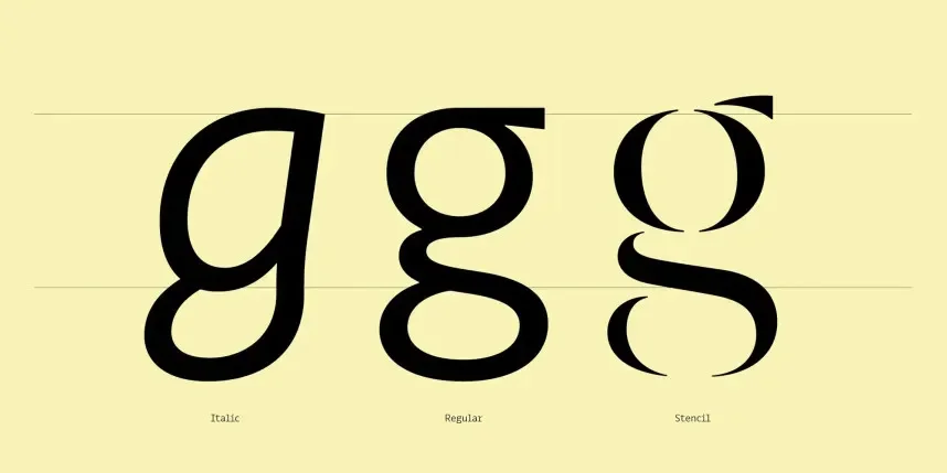 Rowton Font Family preview 5