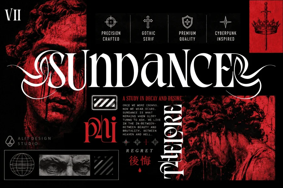 Royal hatred Font preview 5