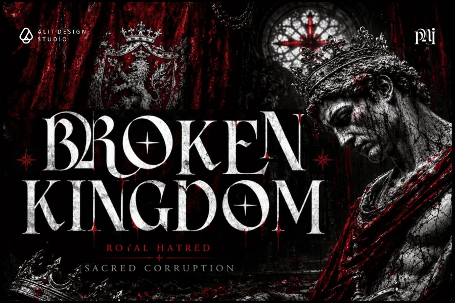 Royal hatred Font preview 7