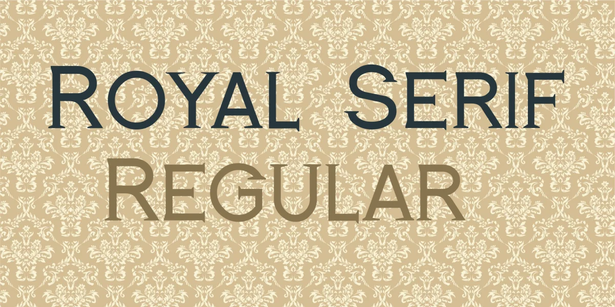 Royal Serif Font