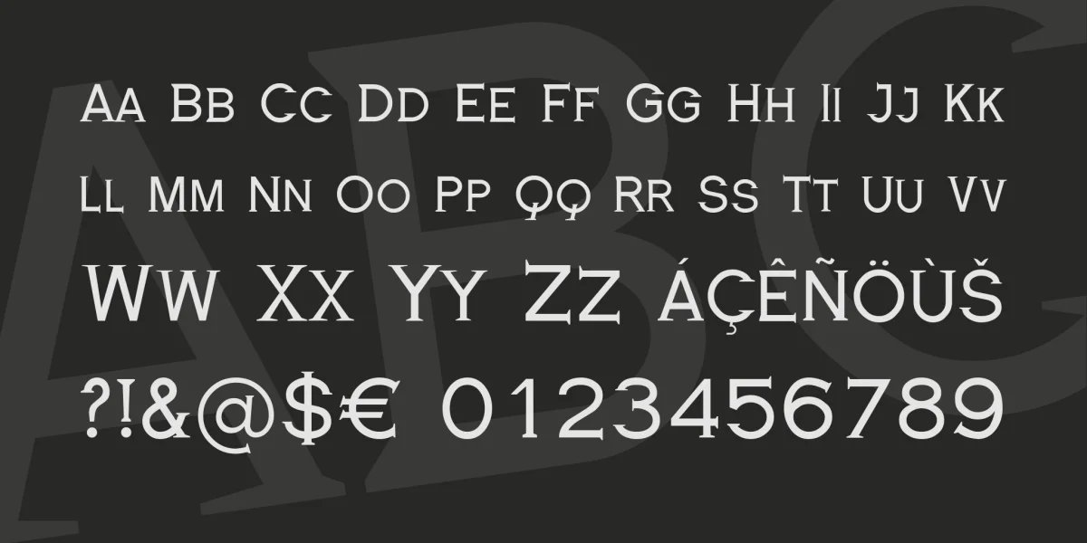 Royal Serif Font preview 3