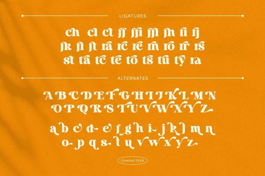 Royal Tomato Font preview 6