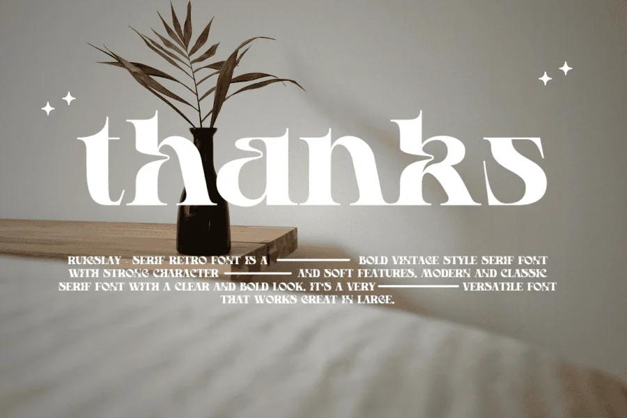 Ruigslay Font preview 11