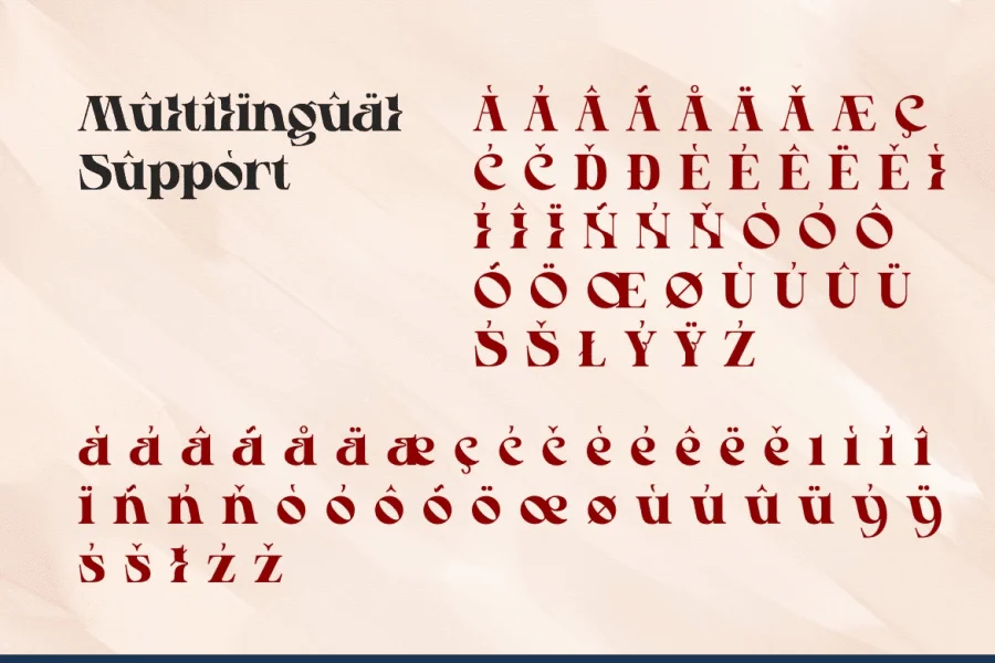 Ruigslay Font preview 3