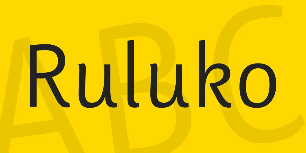 Ruluko Font