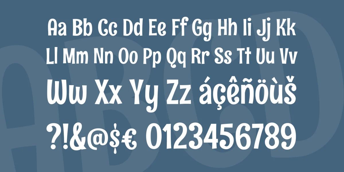 Rum Raisin Font preview 3