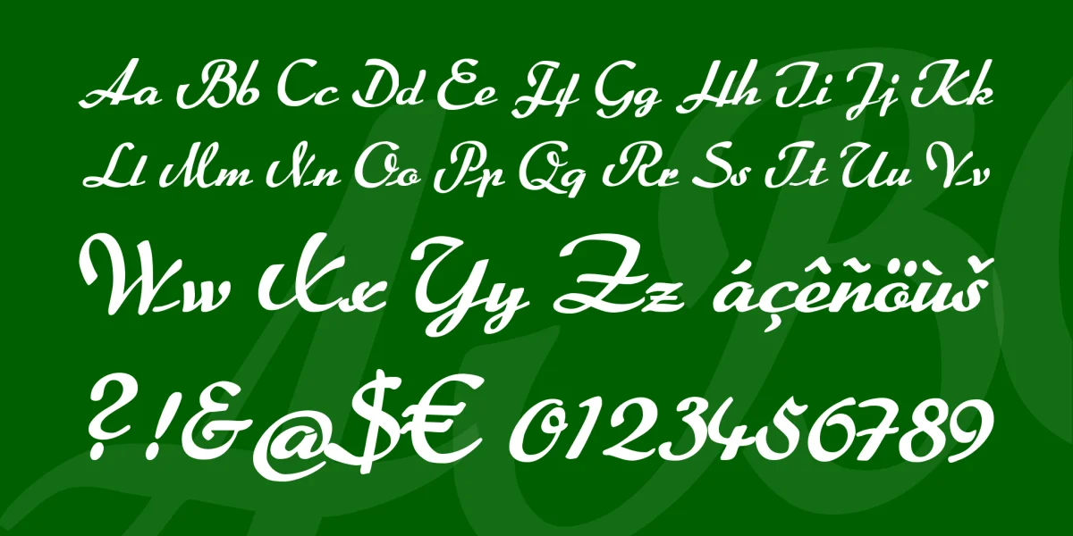Rumburak Font preview 4