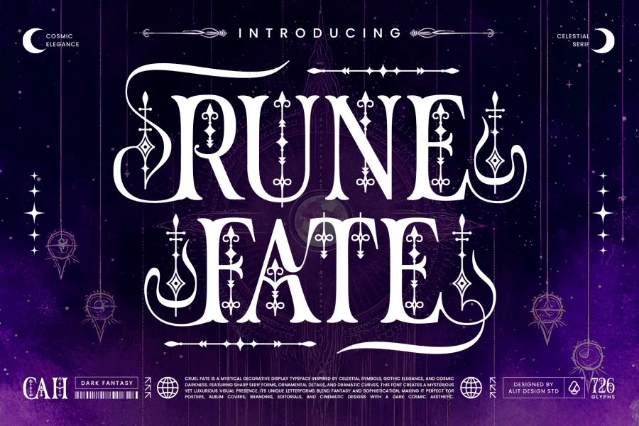 Rune Fate Font