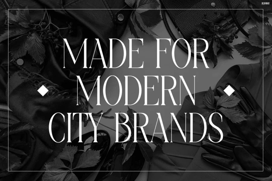 Runway Font preview 10