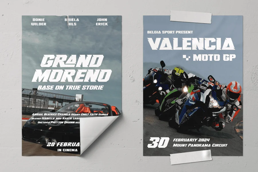 Rush Driver Font preview 9