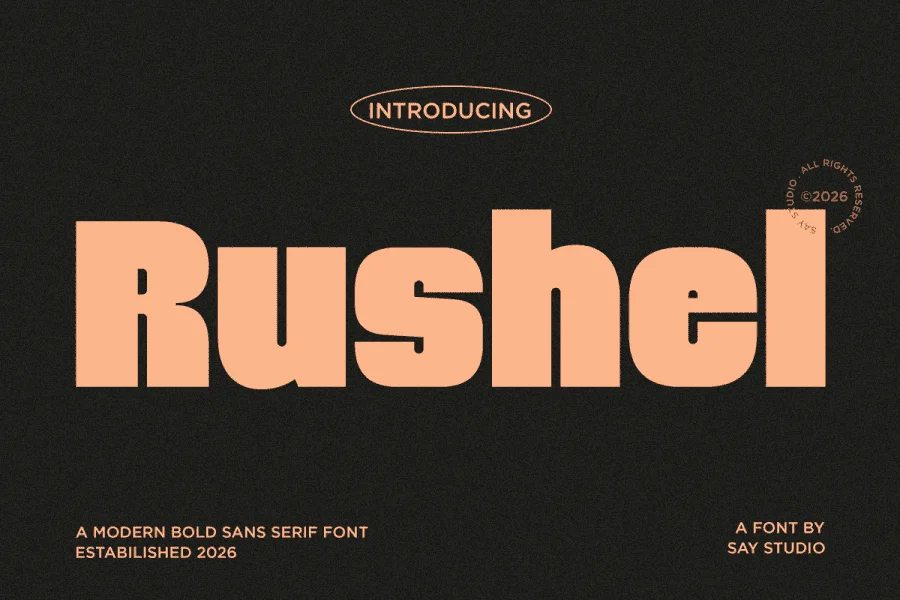 Rushel DEMO Font