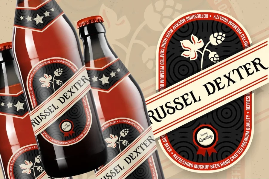 Russel dexter Font preview 4