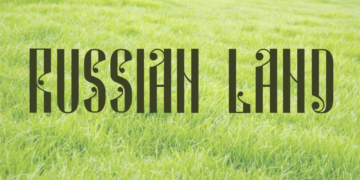 Russian Land Font Family