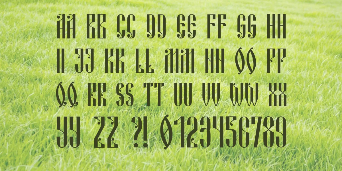 Russian Land Font Family preview 2