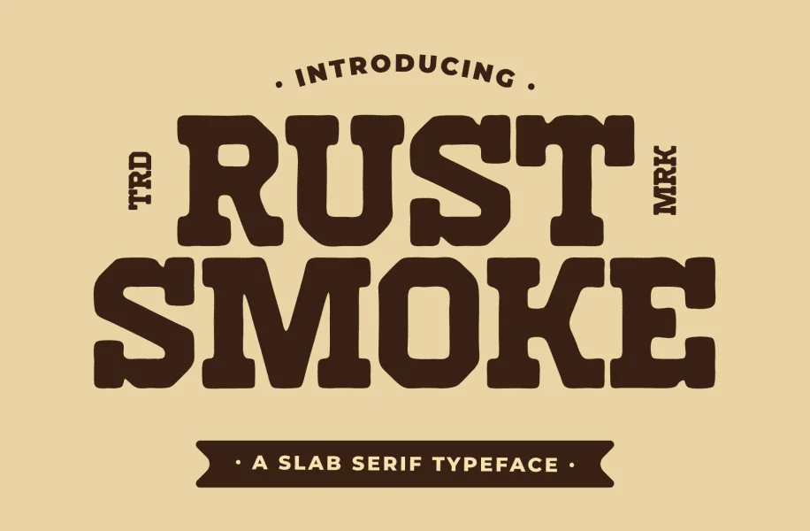 Rust Smoke Font