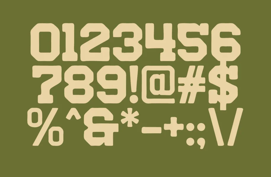 Rust Smoke Font preview 7