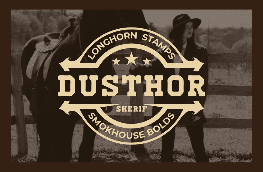 Rust Smoke Font preview 8