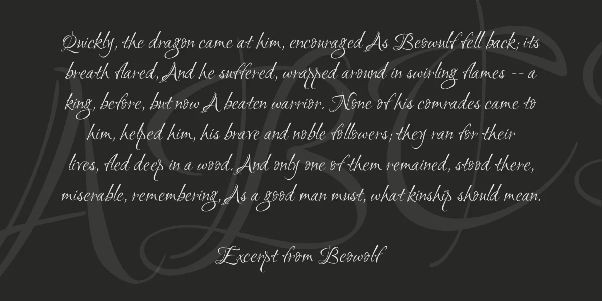 Ruthie Font preview 3