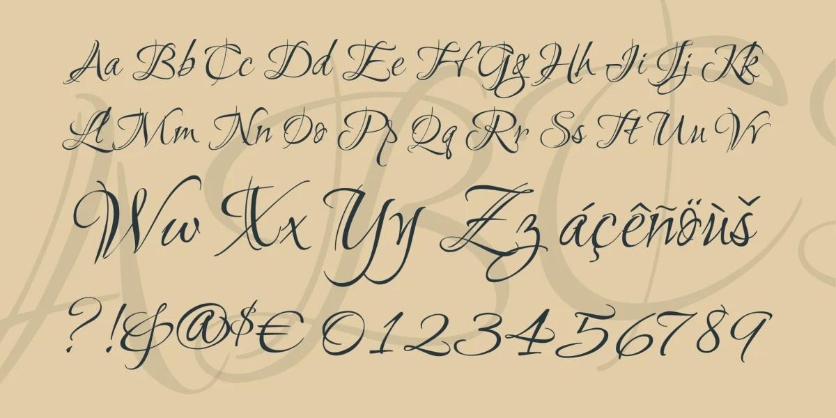 Ruthie Font preview 4