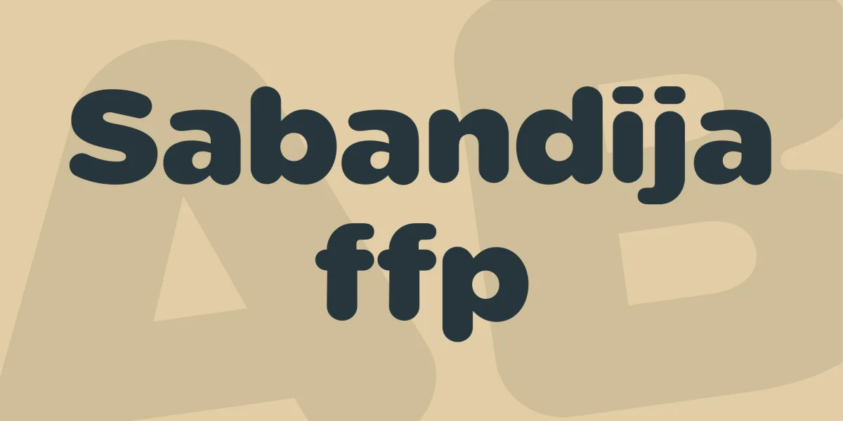 Sabandija ffp Font preview 2