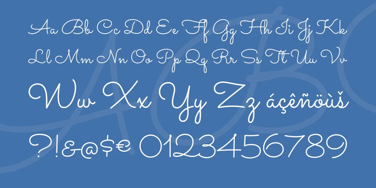 Sacramento Font preview 4