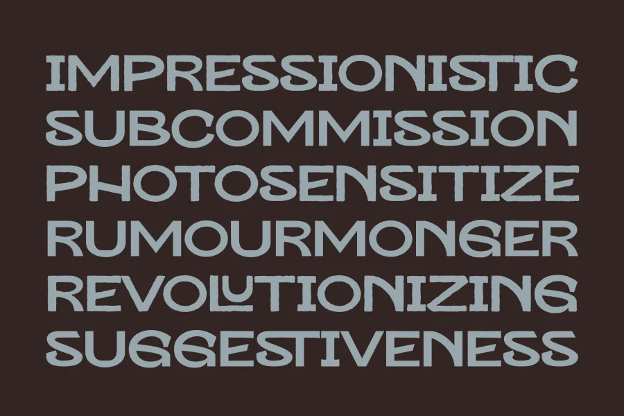SAE Soltaire Font preview 13