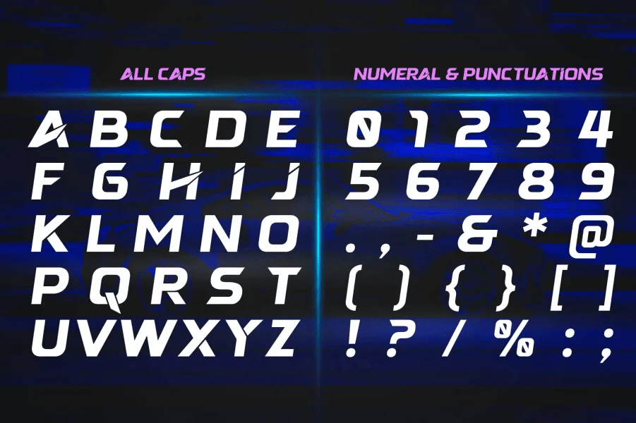 Sakana Font preview 8