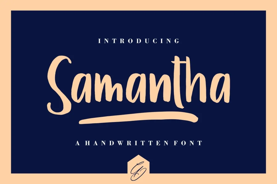 Samantha Font preview 2
