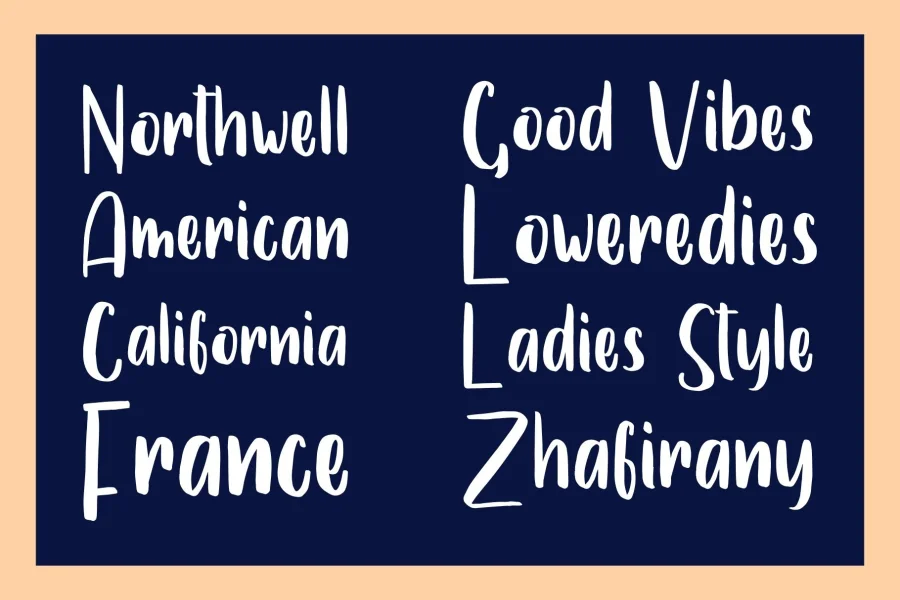 Samantha Font preview 6