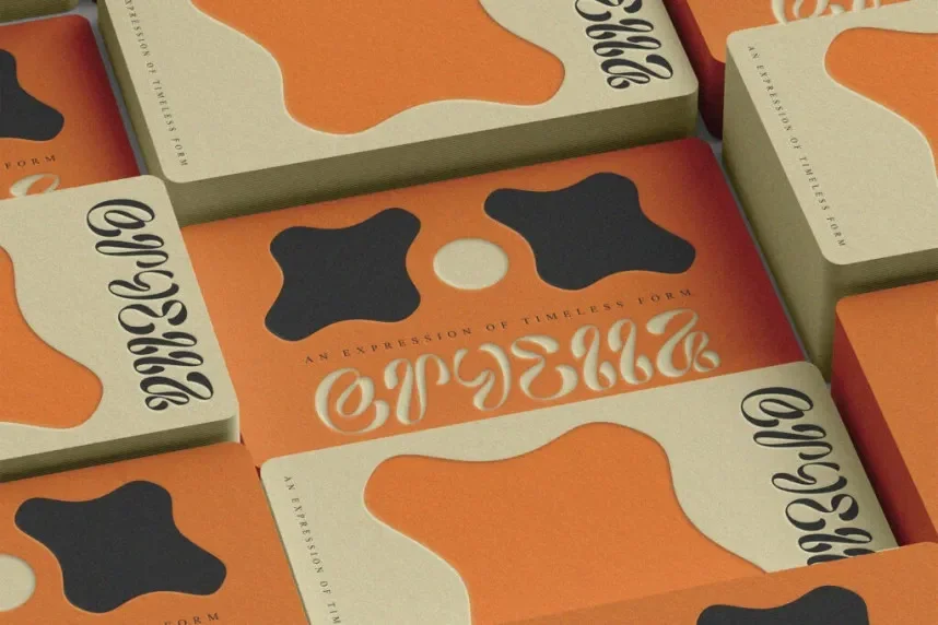 Samire Display Font preview 5
