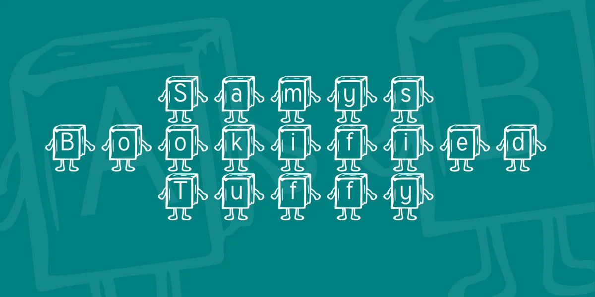Samys Bookified Tuffy Font Family preview 2