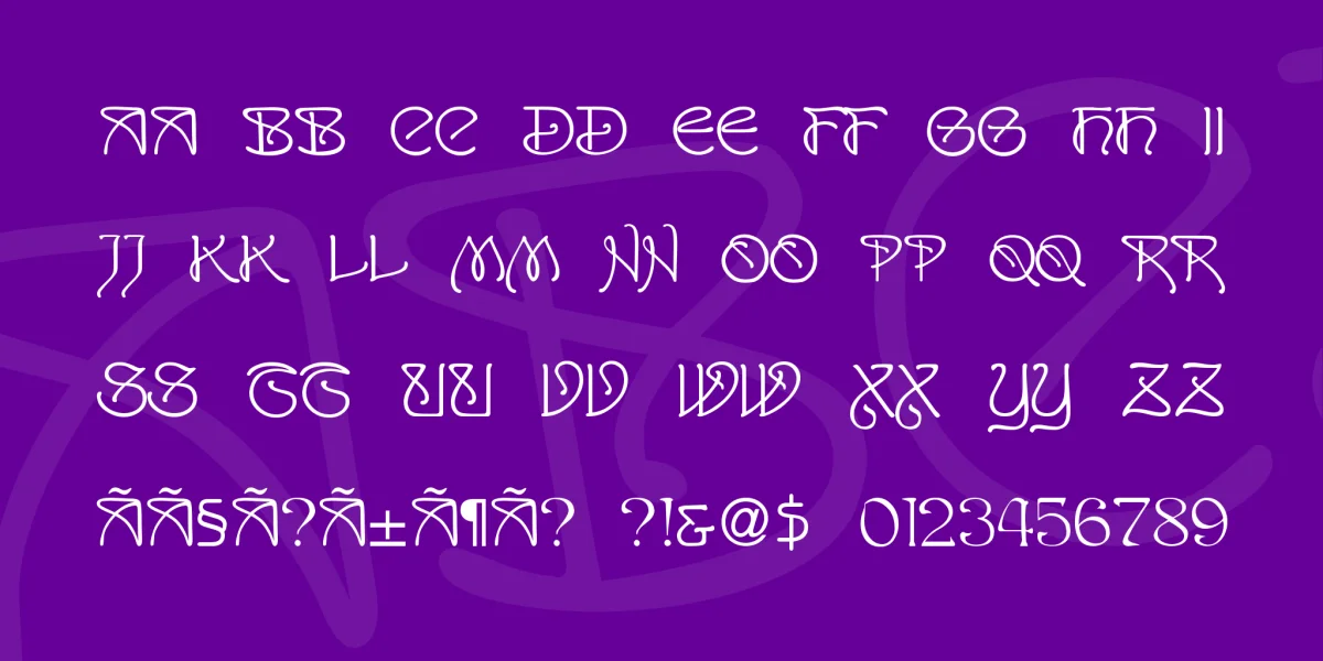 San Remo Font preview 3