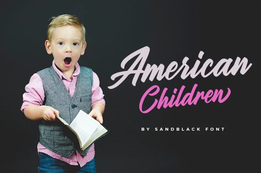 Sandblack Font preview 5