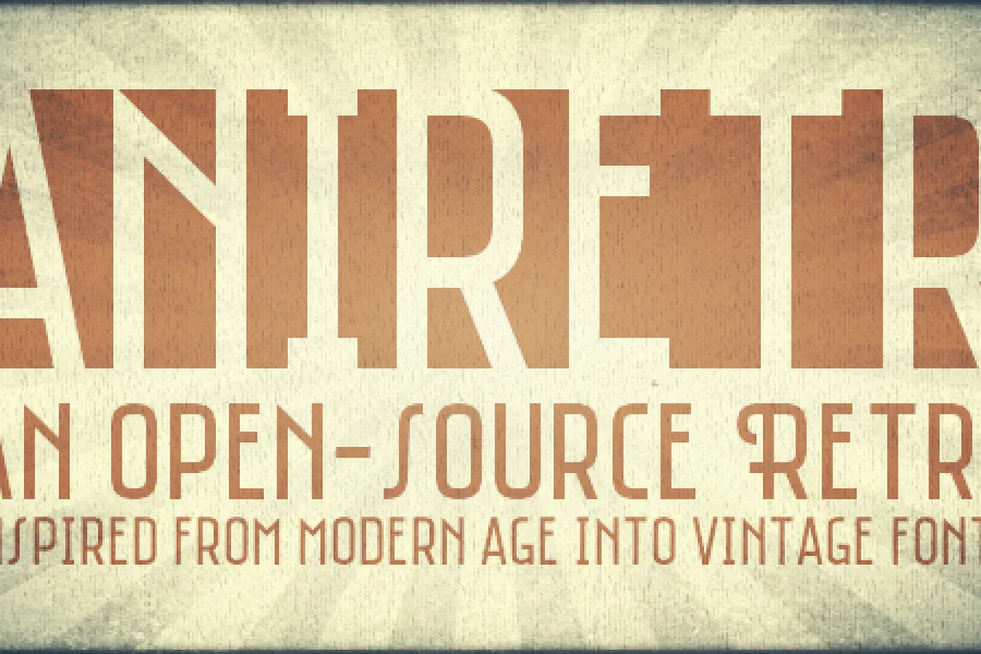Saniretro Font