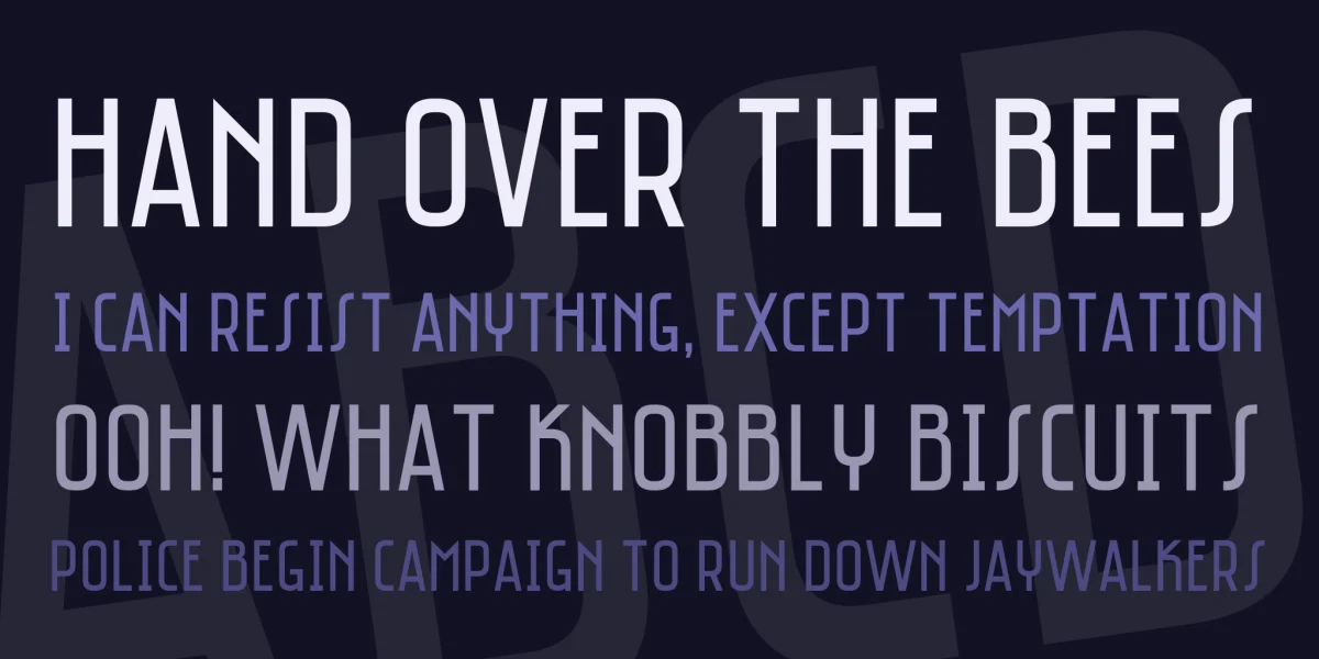 Saniretro Font preview 2