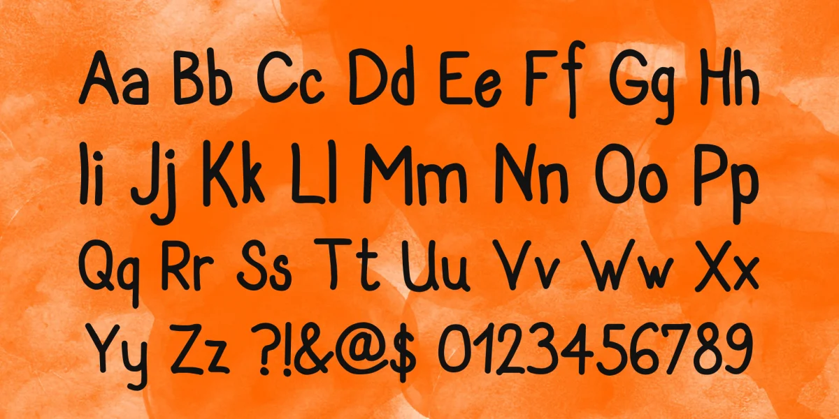 Sanlabello Font preview 3