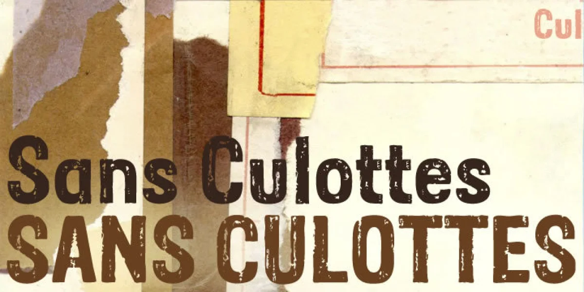 Sans Culottes Font