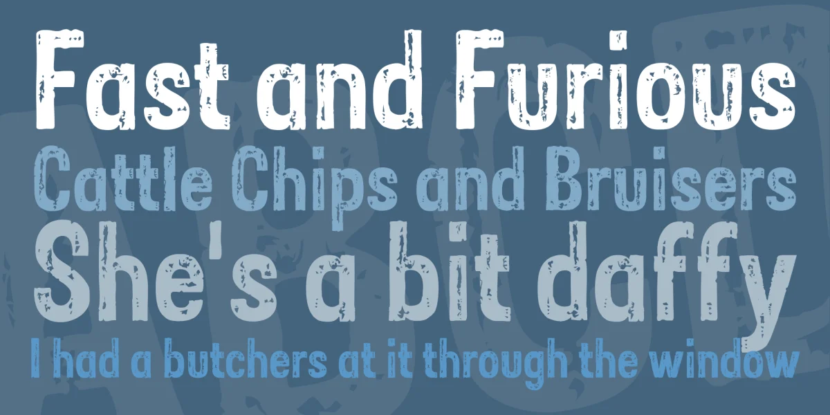 Sans Culottes Font preview 2