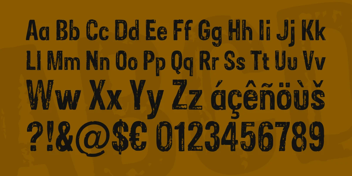 Sans Culottes Font preview 4