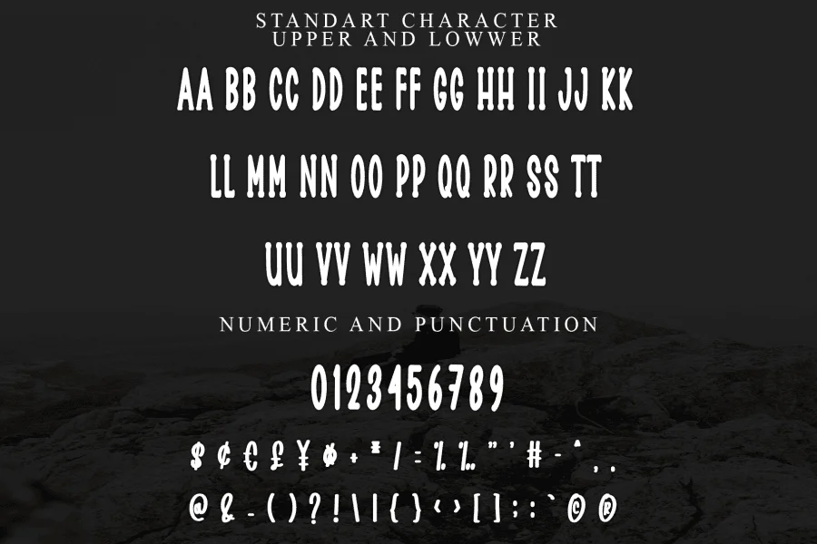 Santa Awesome Font preview 5