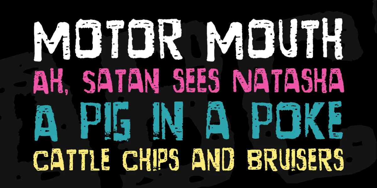 Santa Gravita Font preview 2