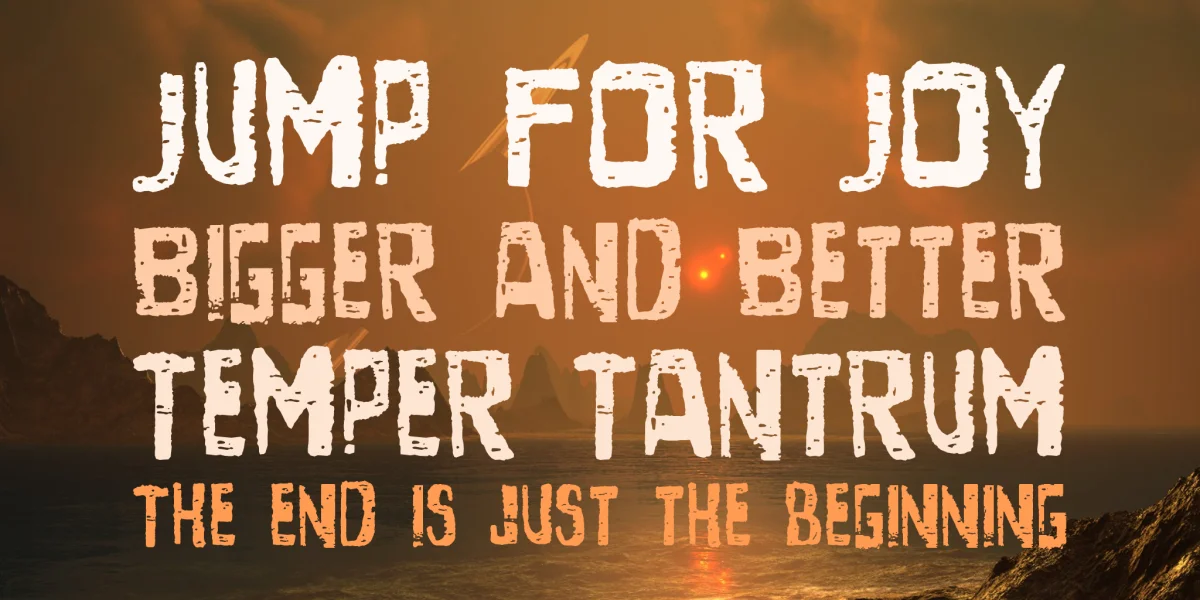 Santa Gravita Font preview 3