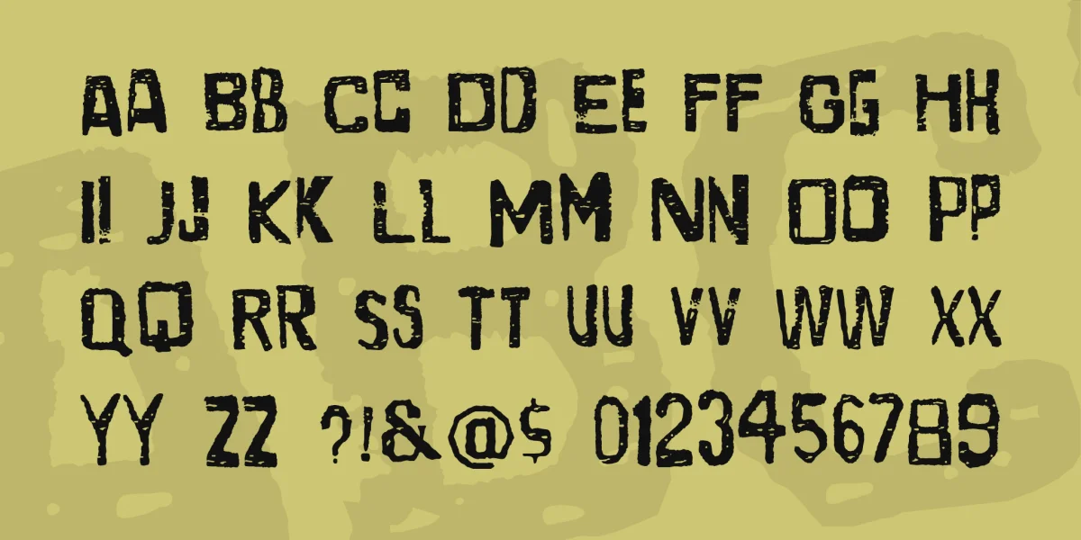 Santa Gravita Font preview 4
