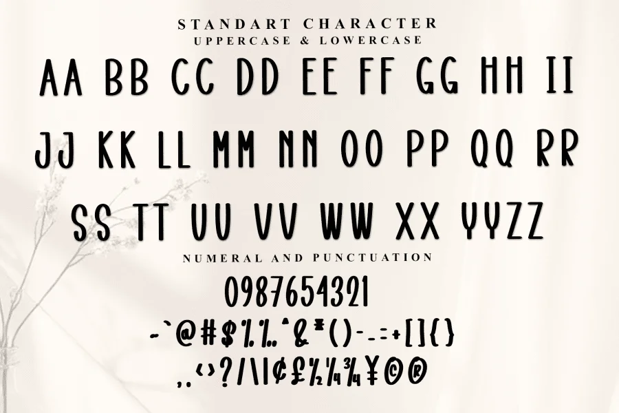 Santa Moment Font preview 4