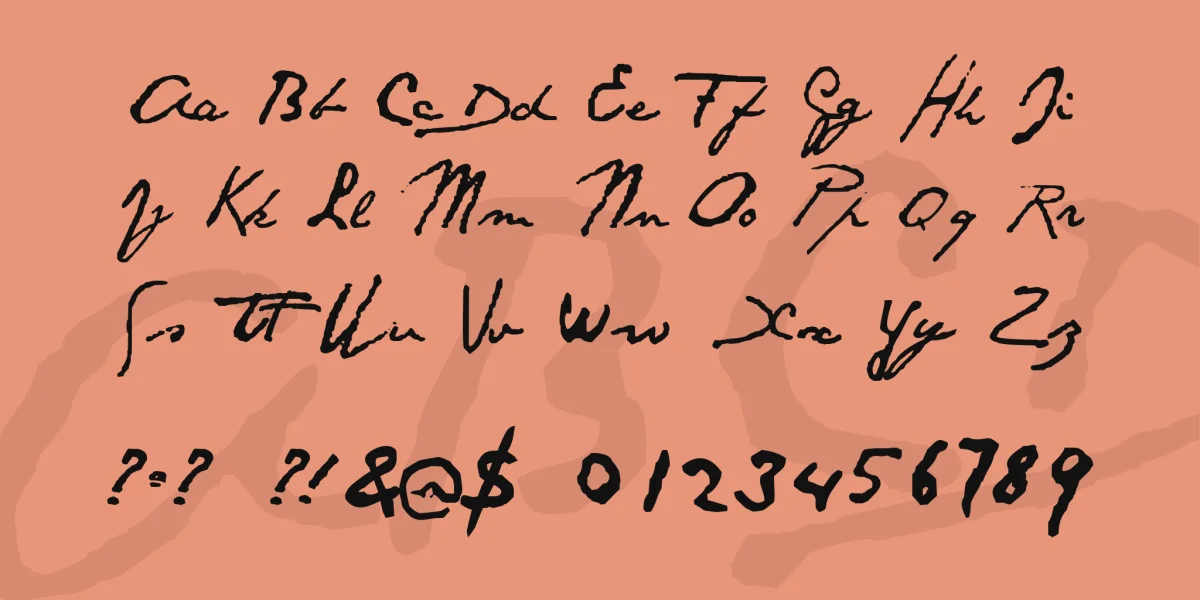SANTOS DUMONT Font preview 4